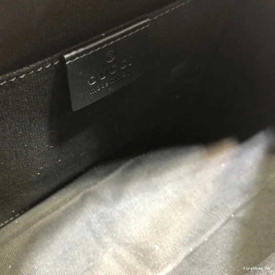 Firstbag ru Black GG bag shoulder GUCCI 0817